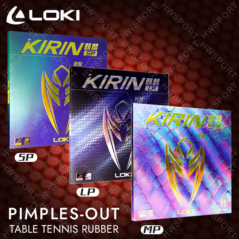 Table Tennis Loki - LOKI KIRIN karet tenis meja, bahan