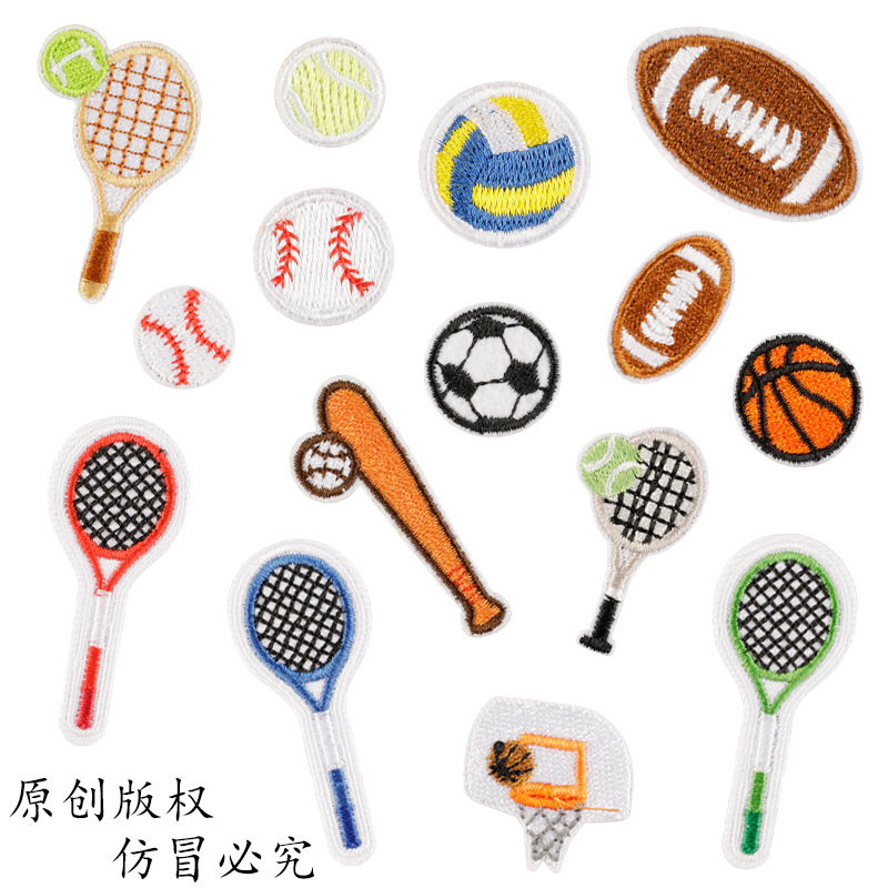 100 Buah/Lot Tambalan Bordir K - Table Tennis Olympics ulasan dan harga