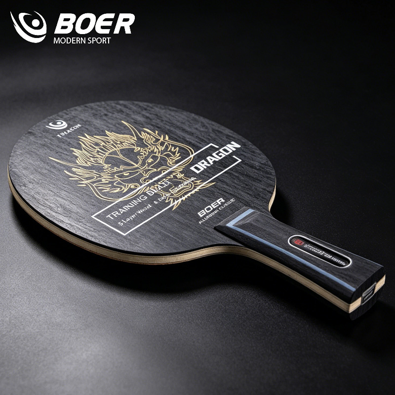 BOER DRAGON Pisau Tenis Meja 5 - Table Tennis Zhang Jike ulasan dan harga
