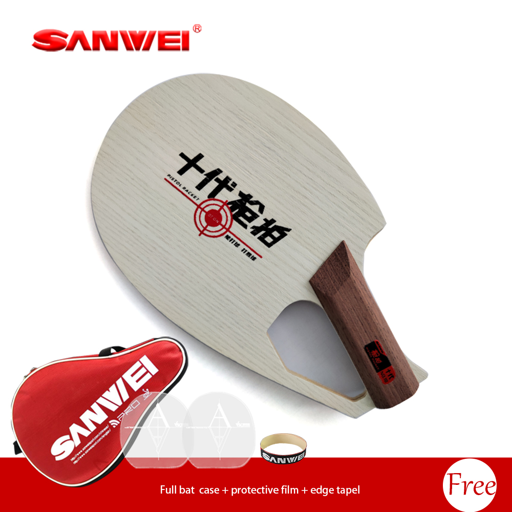 Raket Tenis Meja SANWEI Berben - Table Tennis Racket ulasan dan harga