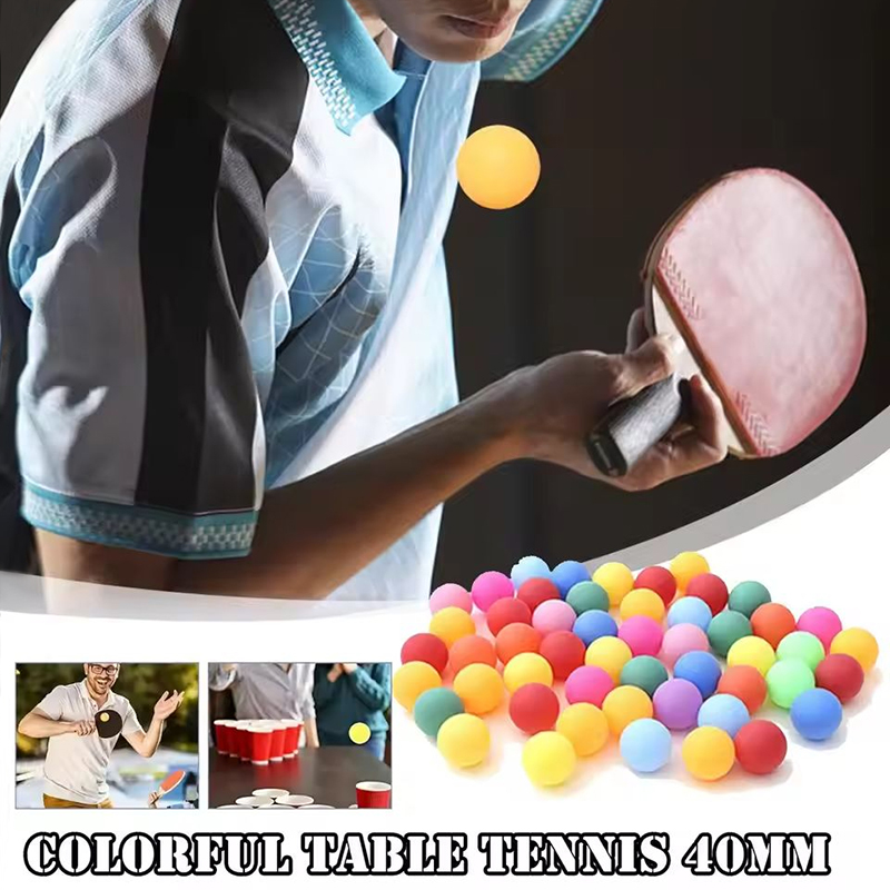 50 Buah Bola Ping Pong Plastik - Table Tennis Olympics ulasan dan harga