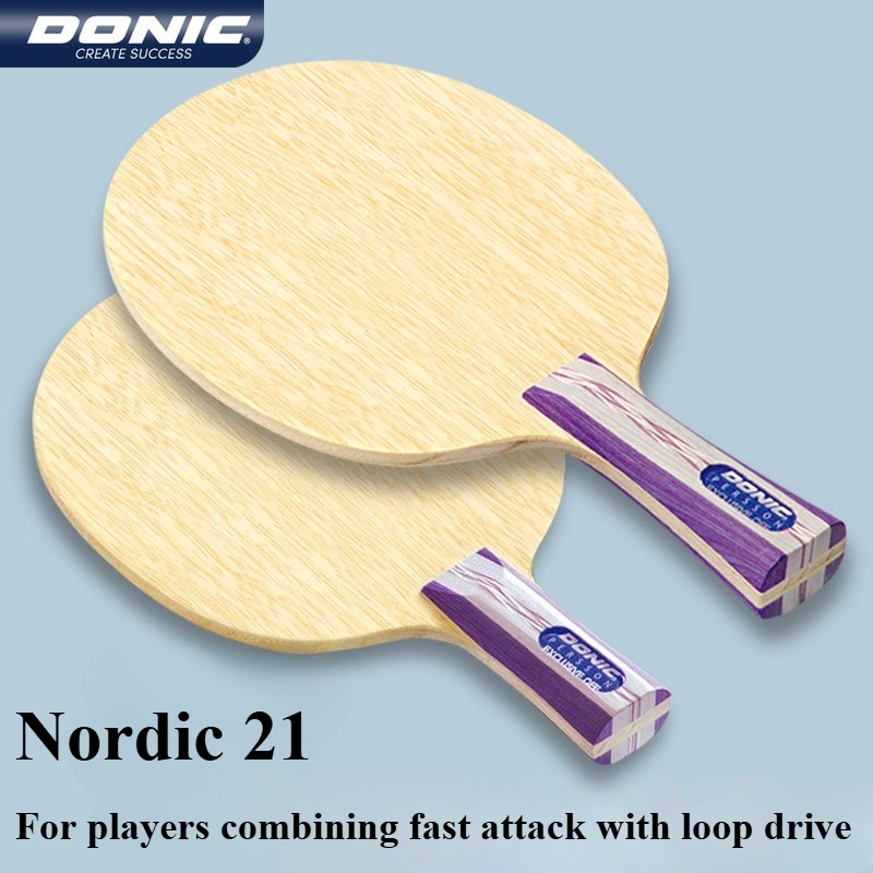 Donic Nordic 21 22 Blade Tenis - Table Tennis Racket ulasan dan harga